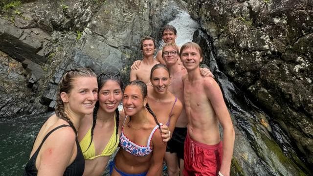 San Juan: Transport to El Yunque Famous Waterslide Adventure