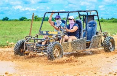 Punta Cana: Buggy Tour with Cenote Visit