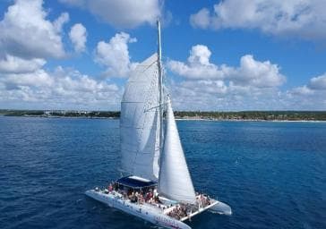 Saona Island all day with lunch and open bar departing from Punta Cana