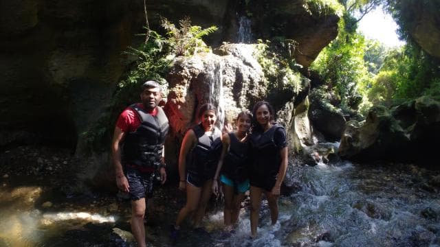 Caves, Canyon & Waterfall Adventure in Charco Azul