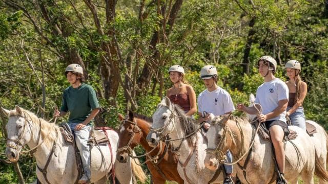 Liberia: Rainforest and Waterfalls Horseriding Tour