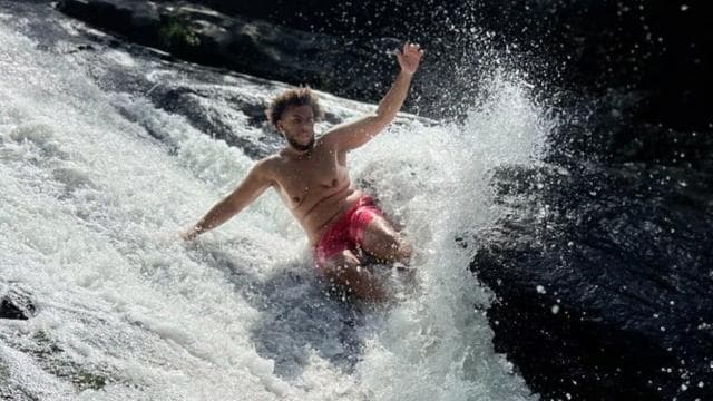 San Juan: El Yunque Waterslide & Waterfall Tour with Snacks