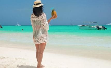 Punta Cana: Saona Island All Included Open Bar Catamaran