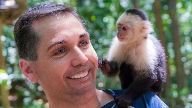 From Jaco: Monkey Encounter with Local Cuisine Experience