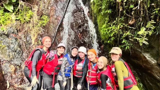 From San Juan: El Yunque Waterslide with Transportation
