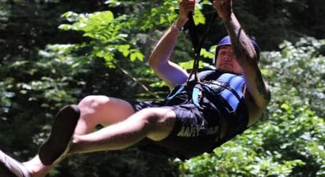 Puerto Plata: Zipline and Waterfall Adventure with Lunch