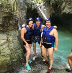 Dive into the thrilling adventure at the Damajagua Waterfalls in Puerto Plata