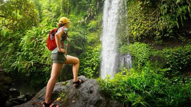 Sabana de la mar: Salto Limon, Cayo Levantado with lunch