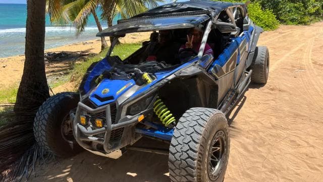 San Juan: Beach Tour in a Can-Am ATV