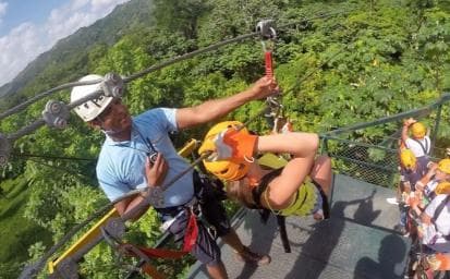 El Valle: Zipline Tour, Ermitaño Beach & Lunch at Beach