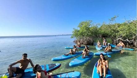 Santo Domingo: Paddle Boarding, Los Tres Ojos, Beach & Lunch