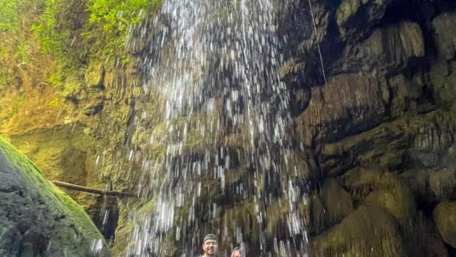 San Juan: Arenales Caves, Waterfall, Spring & River Swimming