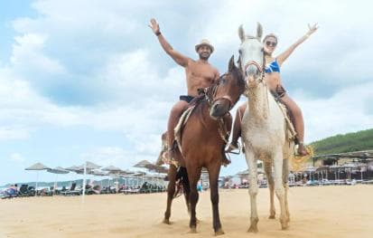 Exclusive Horseback Riding Adventure Countryside & Beach