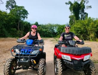 Punta Cana: Buggy Tour with Farm, Cave, & Beach Visit