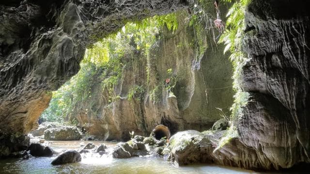 San Juan: Arenales Caves, Waterfall, Spring & River Swimming