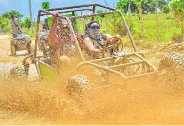 Punta Cana: Guided Buggy Adventure With Coffee and Cave Swim