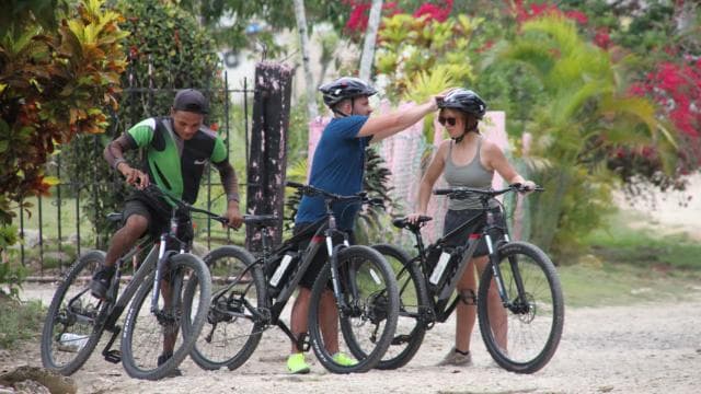 Punta Cana E-bike tour: Macao, El Salado, Ceiba, El Caño
