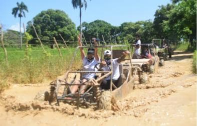 Playa El Valle Adrenaline Adventure on Buggy from Samana
