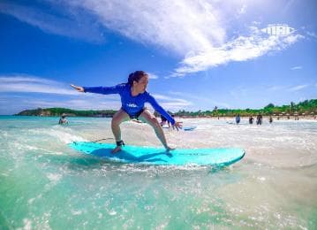 Punta Cana: Macao Surf Camp Private Surfing Lesson w/ Pickup