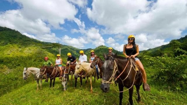 Jaco: Rainforest Horseback Ride to El Encanto Waterfall
