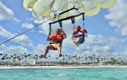 Parasailing Adventure at Punta Cana with Hotel Pickup