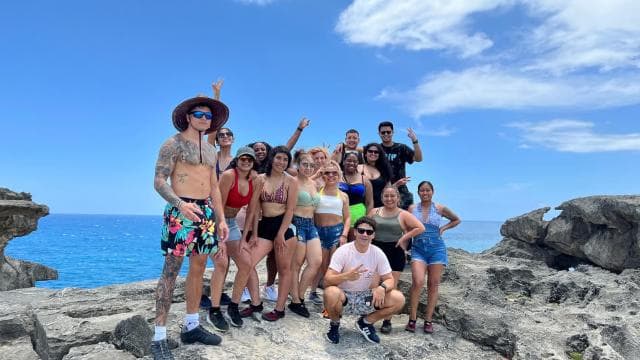 San Juan; Charco Azul & Cueva del Indio Adventure