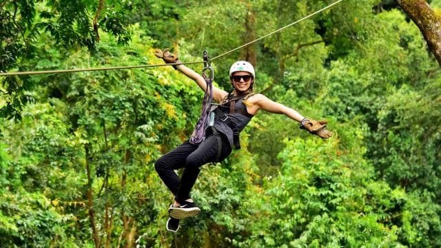 Jaco Beach: Zip Line Canopy Tour