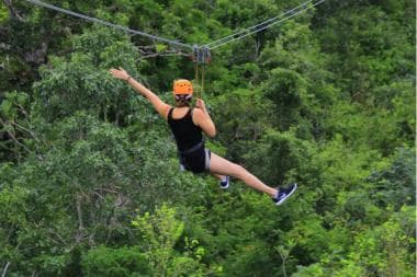 Private: Canopy Zip-Line Adventure in Punta Cana