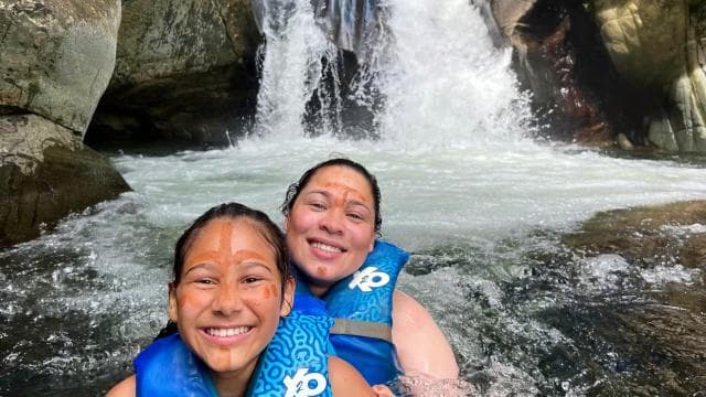 El Yunque Rainforest Famous Waterslide, Waterfalls