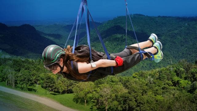Puerto Rico: Toro Verde Adventure Park- The Monster Zipline