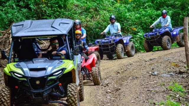 From San Jose: Jungle, Beach and River ATV Adventure