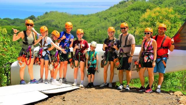 Jaco Zip Line with Tarzan Swing, Hanging Bridges, Truck Ride