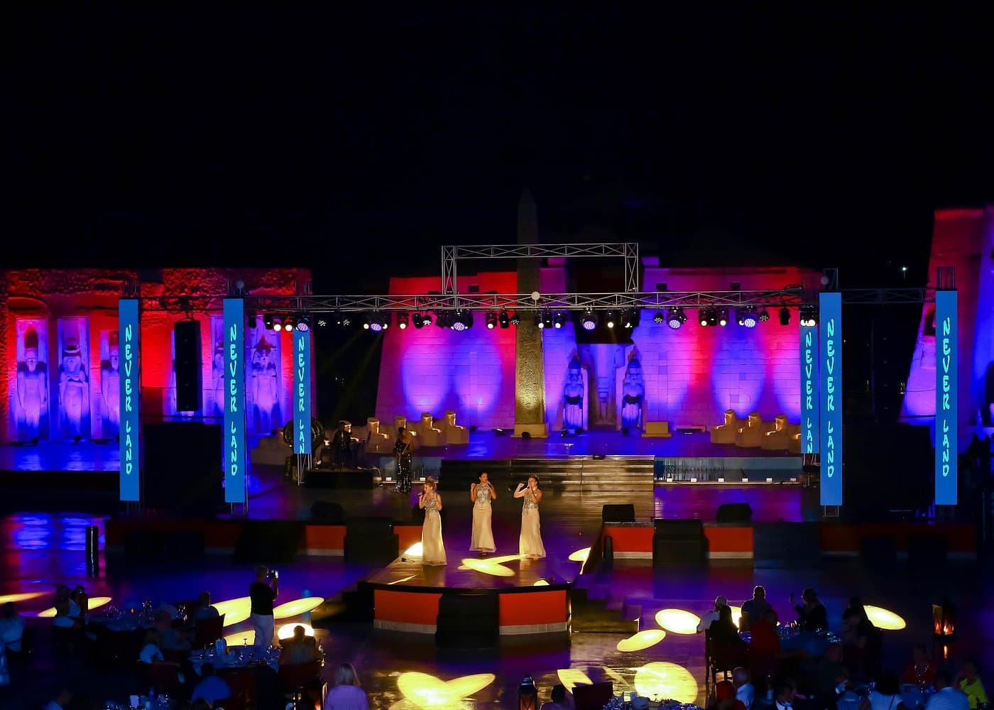 Neverland musical and cabaret show in Alf Leila Wa Leila hotel