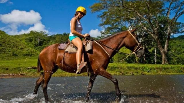 Jaco: Rainforest Horseback Ride to El Encanto Waterfall