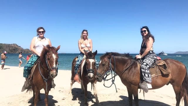 Wonderful horseback Beach and forest ride Brasilito Conchal