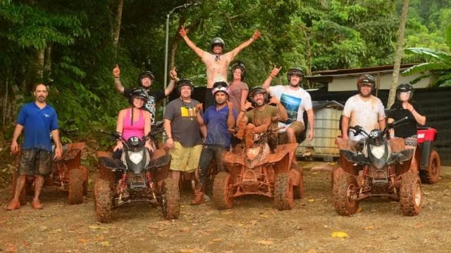 Jaco: 2-Hour ATV adventure and Waterfall Tour