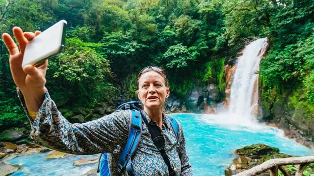 Rio Celeste Waterfall: Rain Forest Hike & Sloth Observation - Dominican Republic