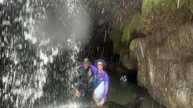 San Juan; Charco Azul & Cueva del Indio Adventure