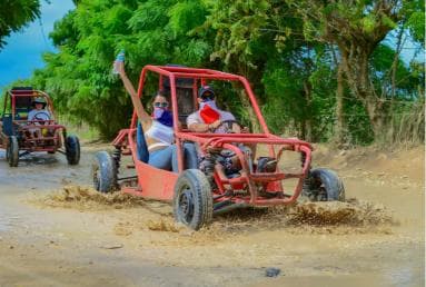 Punta Cana: Buggy Excursion with Macao Beach and Cave Swim