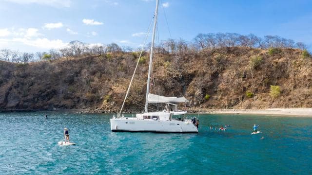 Guanacaste: Catamaran Sunset Sail Cruise & Snorkeling