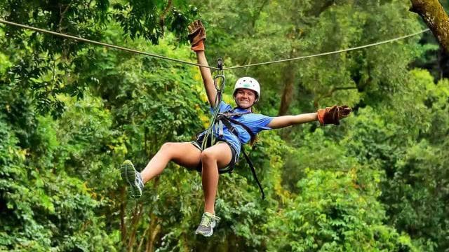 Jaco Beach: Zip Line Canopy Tour