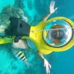 From Punta Cana: ScubaDoo, Snorkel & Glass Bottom Boat Tour