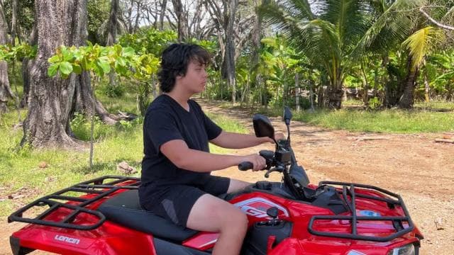 From Tambor: ATV and Zipline Tour with Waterfall Swim