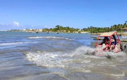 Private: Amber Cove or Taino Bay: Buggy Tour with Beach Stop