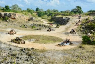 Punta Cana Buggy Adventure with Private Cavern Cenote Swim