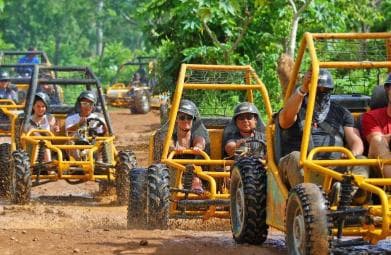 Playa El Valle Adrenaline Adventure on Buggy from Samana