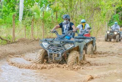 Punta Cana: ATV Tour with Taino Cave & Macao Beach