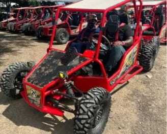 Private: Off-Road Buggy Ride for 2-Person Snacks & Drinks