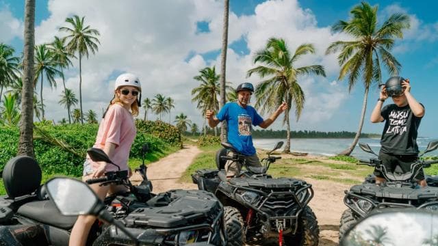 Small Group 4x4 ATV Punta Cana: Jungle & Wild Beaches