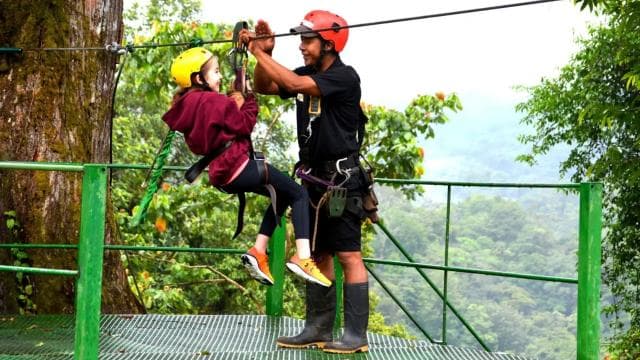 San José: Arenal Volcano, Hot Springs, & Zip Lining w/ Meals